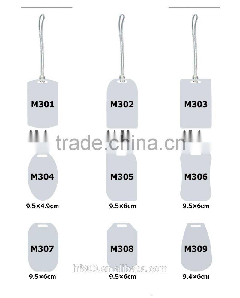 sublimation blank,luggage tag