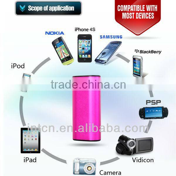 6000-8400mAh unique Trilateral+Cupula high capacity portable USB mobile phone charger power bank for Smartphones MP014