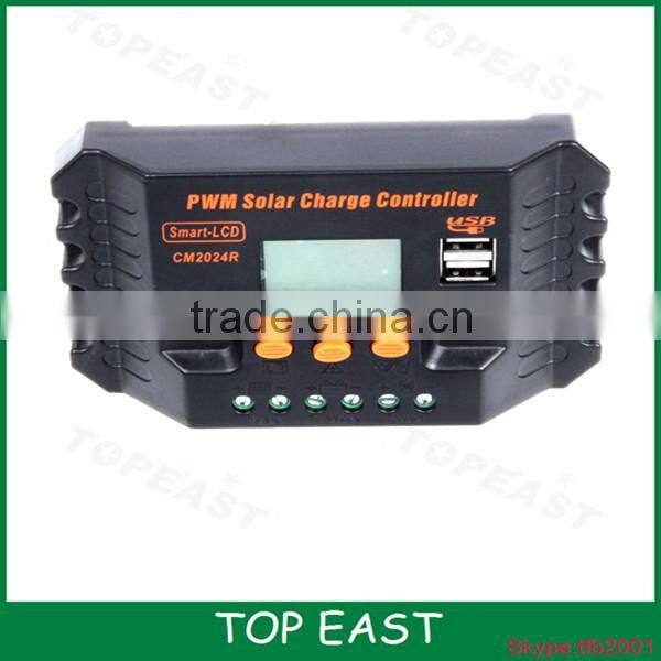 12v 24v PWM Solar Charger Controller 25A Solar Controller-solar panel controller solar energy controller with high quality