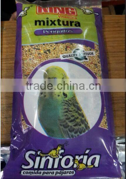 Plastic packaging pet food packaging bag for bird food