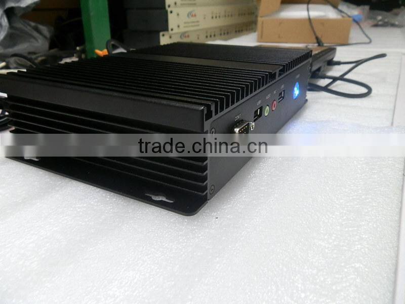 Detaik DBOX258 Fanless Mini PC / 6 COM + 4 USB2.0 + 1 VGA / Dual LAN Ports