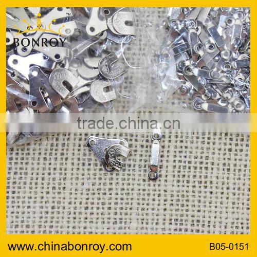 Garments accessories trousers metal hook button