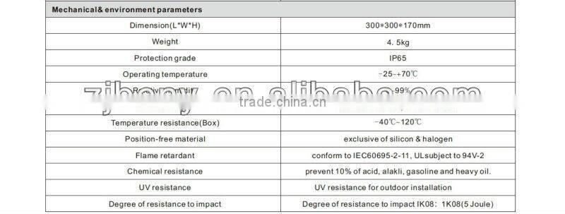 3 in 1 out PV solar String box for Residential solar system