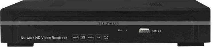 Hisilicon 1MP Dome IP Camera HDMI Onvif LINUX 8CH NVR 720P NVR System 8CH POE CCTV Kit