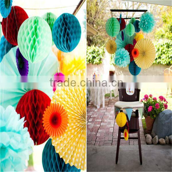 Party Decoration Paper Honeycomb Wedding Flower Ball