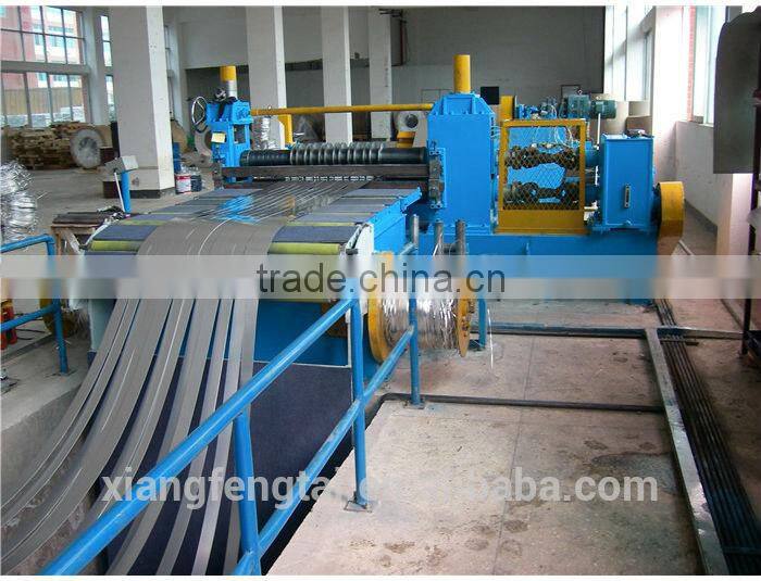 coil line for decoiling slitting and recoiling