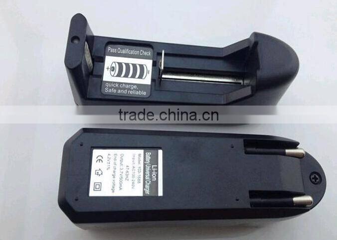 3.7V All-in-One Battery Charger For 18650 16340 CR123A 14500 Rechargeable batteries,110-220V/47-63HZ Input