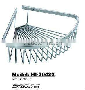 stainless steel net basket with chrome finish