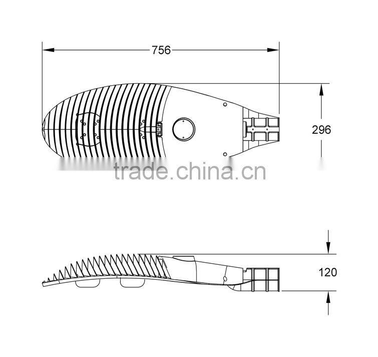 Manufacturer cheap Aluminum LED street light housing shell Italy market-SLH3020
