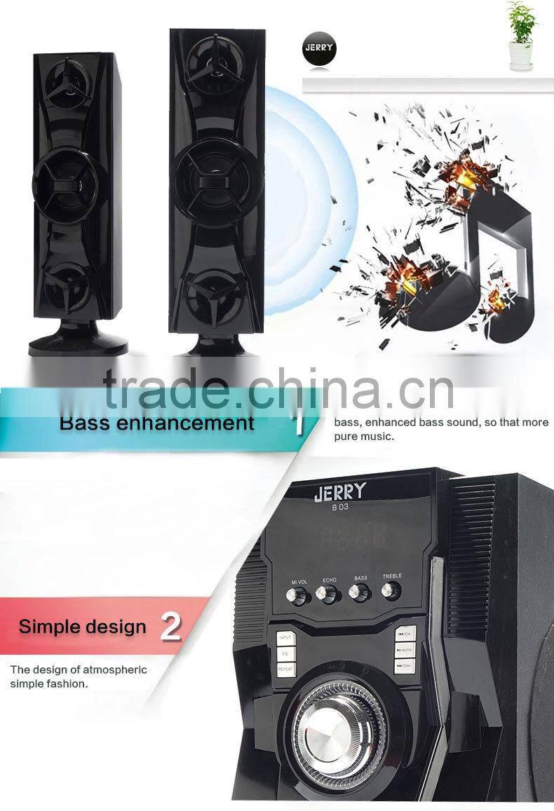 Hot selling products for 2015 JR-B03 portable amplified speaker with bluetooth