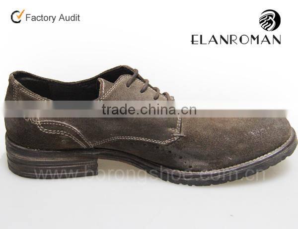 Hot-sales cow suede leather shoes men