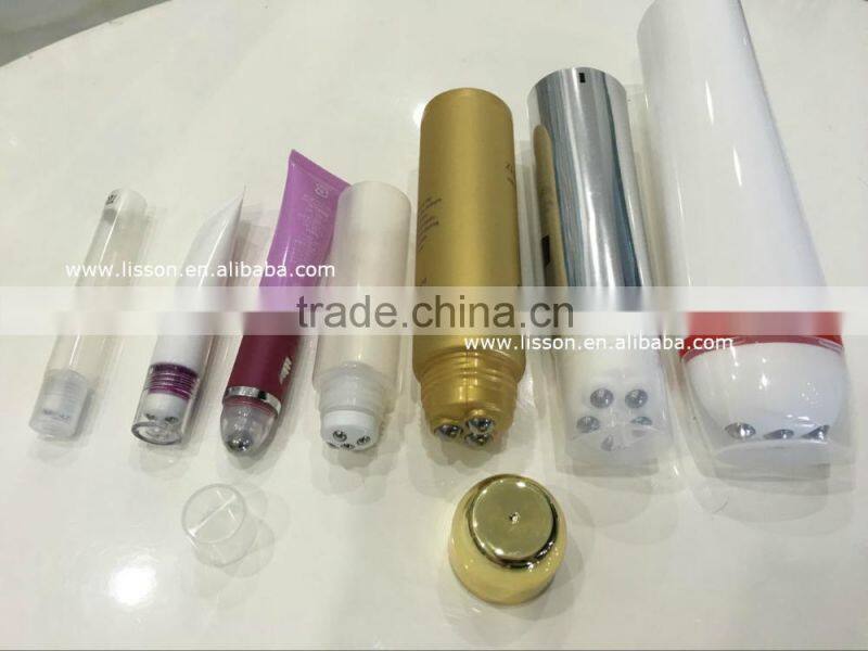 Plastic Tube with Five Balls Roll on Massage Head for Cosmetic Packaging