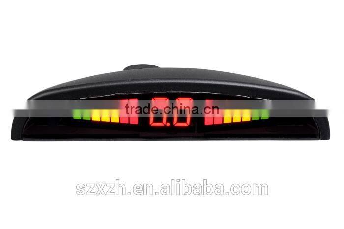 LED Wireless Car Parking Sensor Backup Reverse Rear View Radar Alert Alarm System with 4 Sensors.