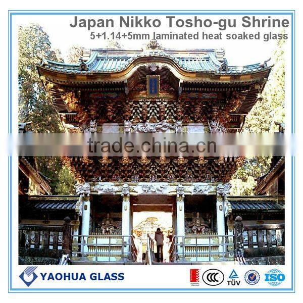 tempered laminated glass railings