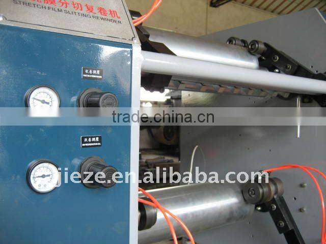 ,LLDPE semi-auto stretch film coreless rewinder