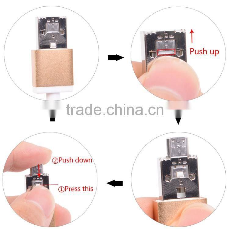 Coolsell special design OTG Fast charging Cable V8 5pin mirco USB cable usb charging cable for Samsung