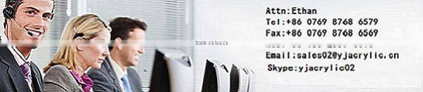 Customized acrylic paper holder