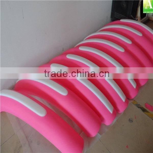 Red UV ABS machine hose of vacuum thermoformed