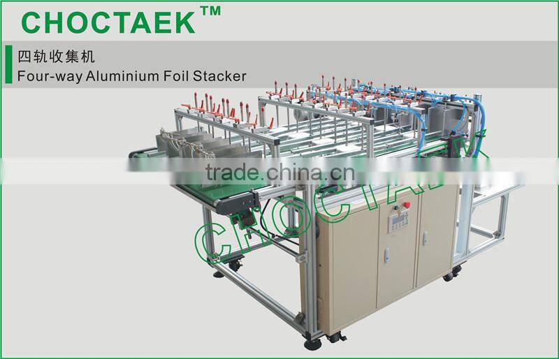 Good quality aluminium foil food container stacker(4 ways)