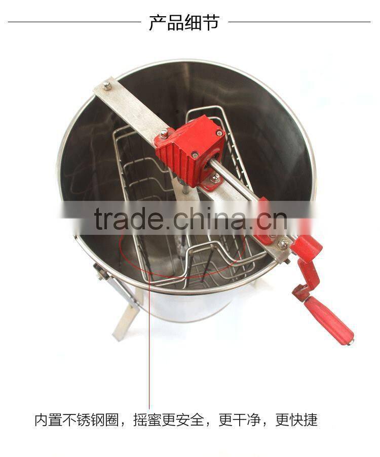 2 frame manual stainless steel honey extractor beekeeping equipments 2 3 4 6 8 12 24 frame honey extractor