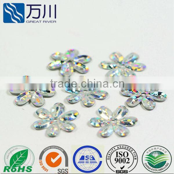 silver Bulk Colorful Flower Loose Sequin in 2014 New Design