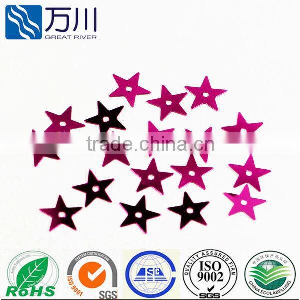 Star Shape Red Color Jewelry Loose Sequin&Paillette Beads for Crafts!!