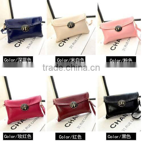 shell accessorey clutch bag fashion women shell wallet and purse