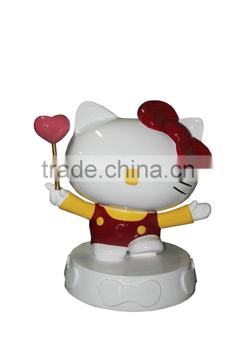 fiberglass Hello Kitty statue