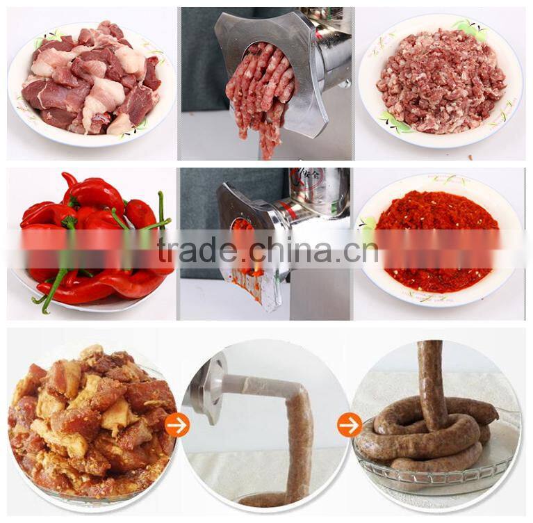 SXC-12 industrial electric staineless steal meat mincer meat grinder