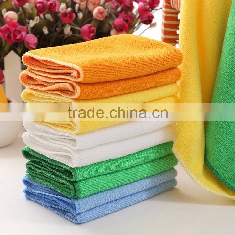 wholesale microfiber low density polyester baby wash cloths