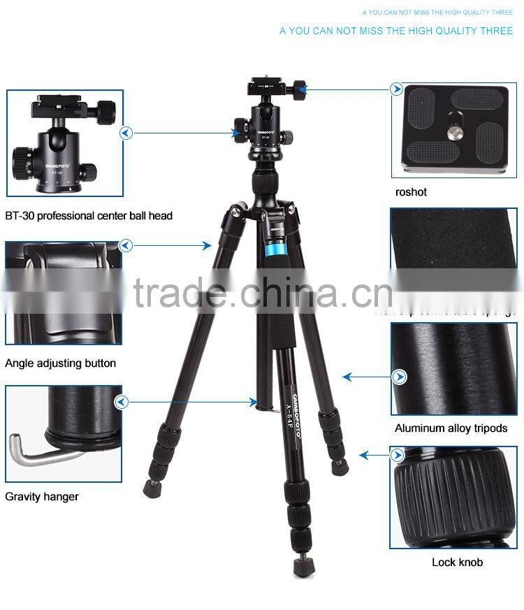 Tripod professional 1610mm camera photo accessori