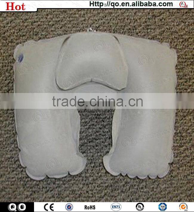 Wholesale best design mini inflatable airplane pillow