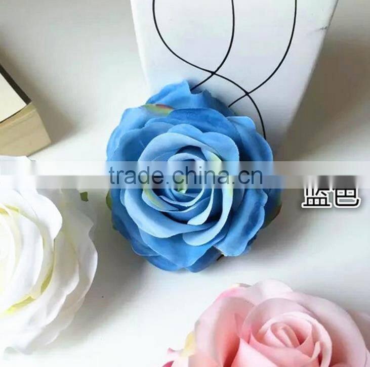 China Cheap Custom Wedding Artificial rose Flower,Fabric Flower For Wedding Decoration