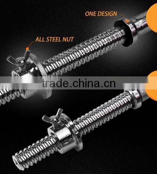 high quality electroplate olympic barbell bar with high quality