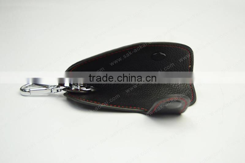 PVC Leather Car Key Wallet Holder