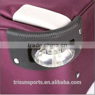 2016 hard shell nylon travel rolling duffel wheeled luggage bags