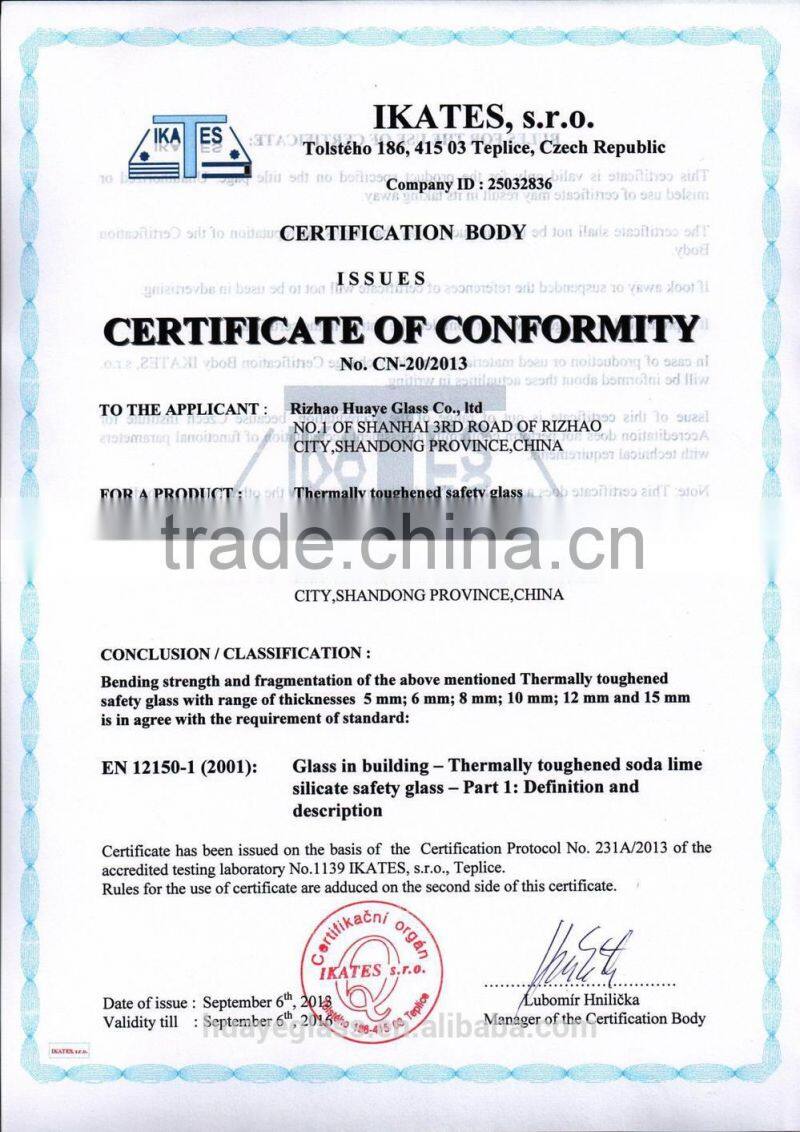 tempered glass manufacturer