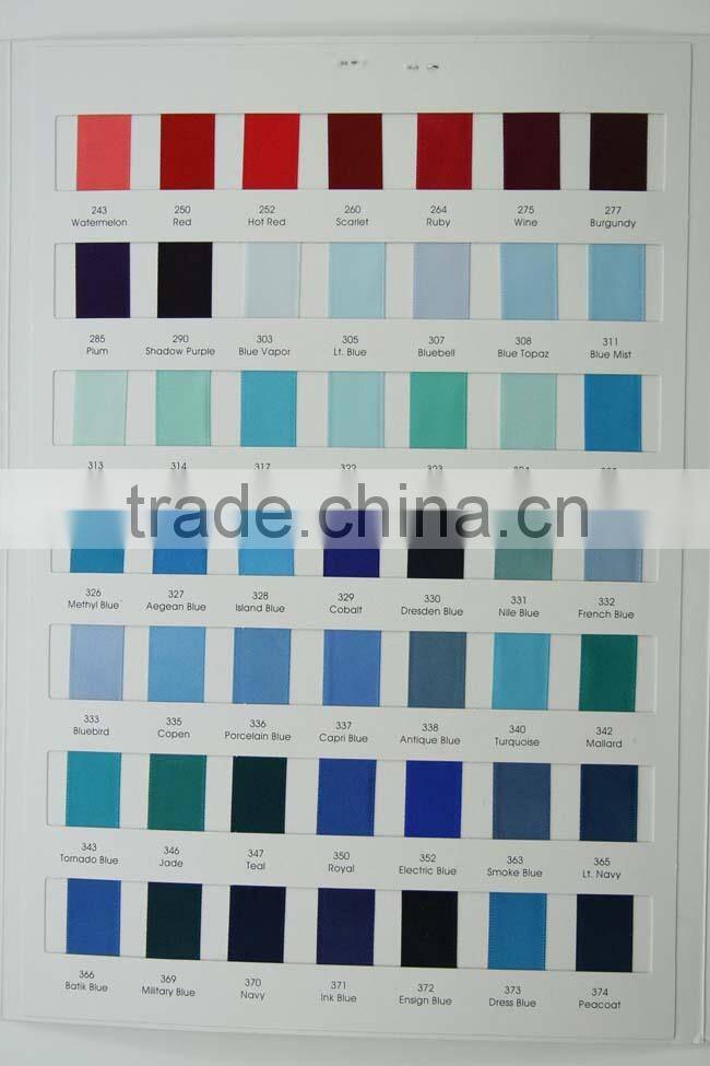 wholesale solid color 3/4 inch satin ribbon