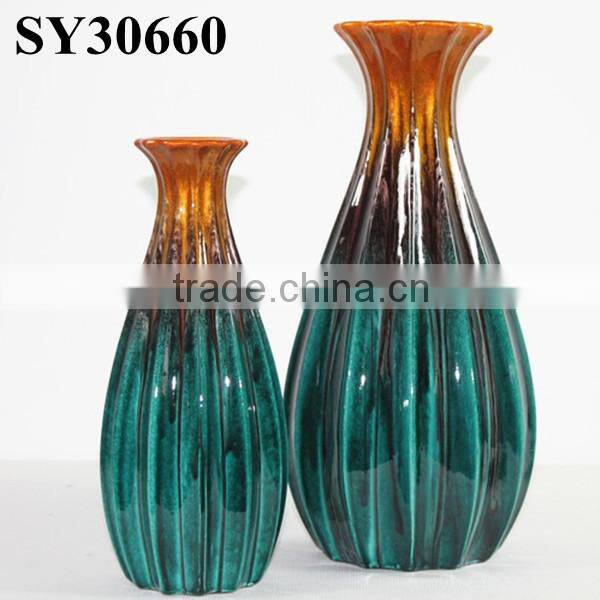 Indoor small glazed votive candle holder