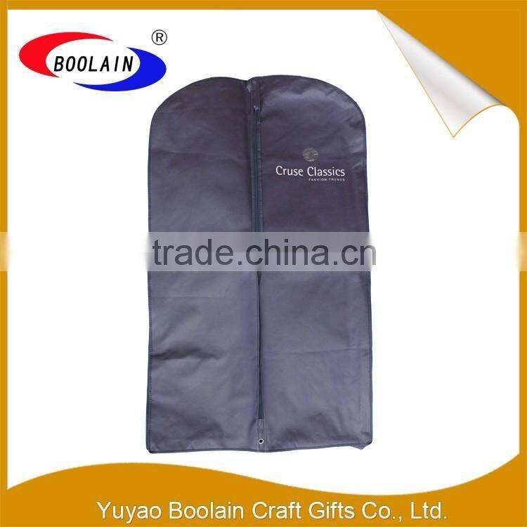 Custom Fashion wedding dress garment bag wholesale, Non Woven foldable garment bag