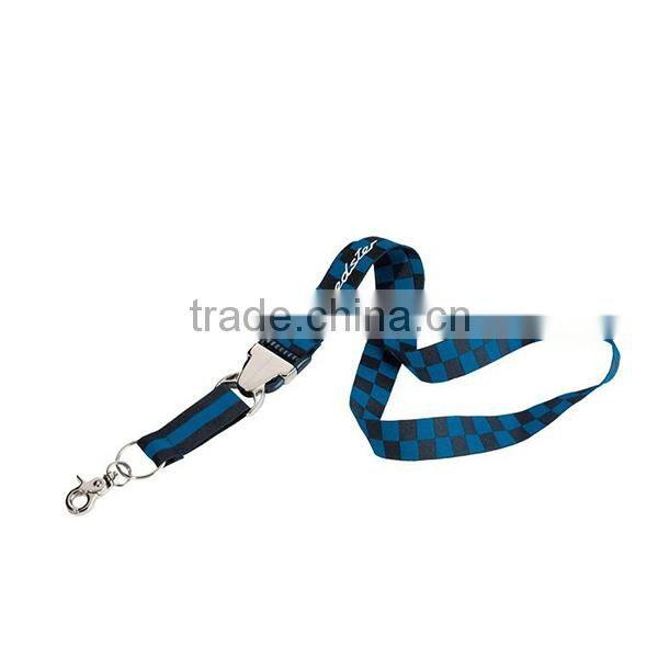 2014 NEW Fashional imprint customized polyester neck lanyard