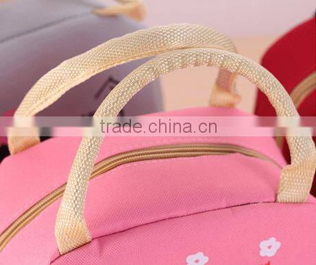 2016 lovely Japanese girl insulated lunch cooler bag