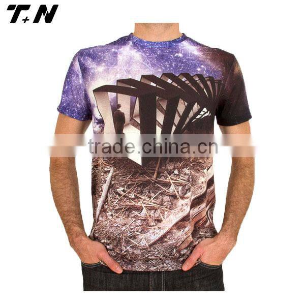 Wholesale cheap sublimated T-shirt