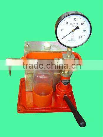 adjust and calibrate the injecting pressure,atomizing quality,diesel fuel nozzle tester