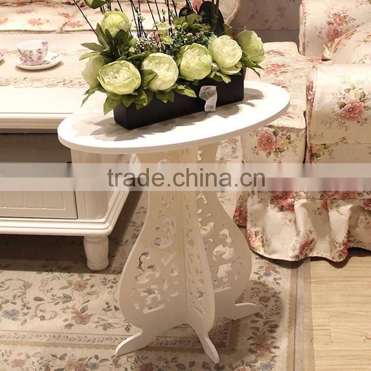 Cheap outdoor stylish coffee table low wooden tea tables for leisure time