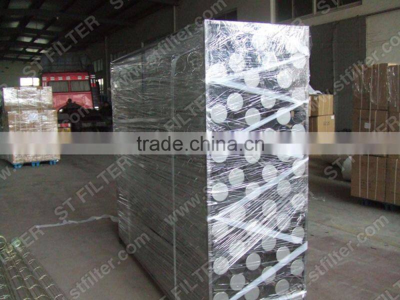 bag filter supporting cage,stainless steel supporting cage