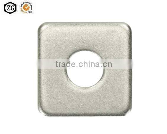 DIN436 Square washers carbon steel HDG