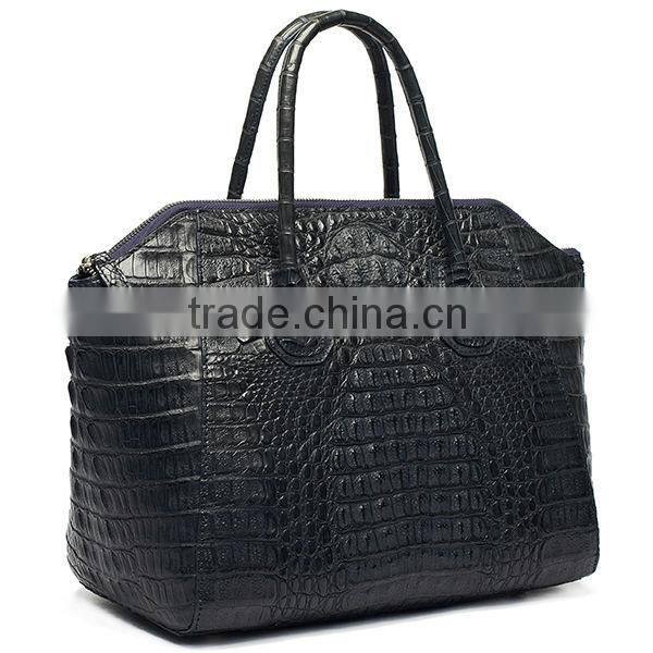 Trendy Crocodile pattern italian brand handbag