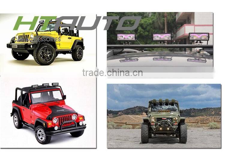 HTAUTO ATV Super Slim Led Light Bar 20W 40W 80W 100W Aluminum Housing Led Light Bar LED Work Light Bar