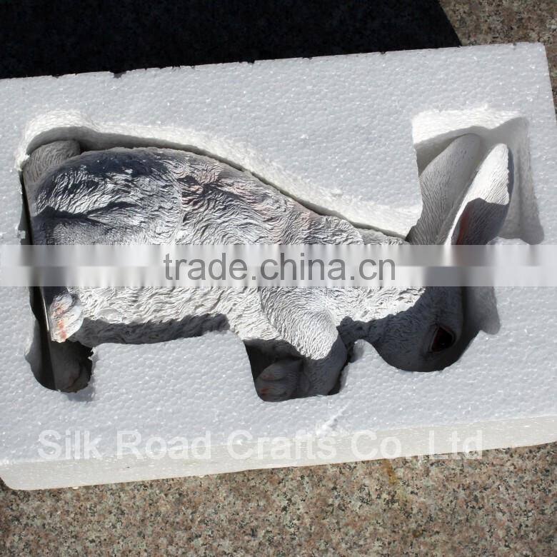 Resin rabbit statues garden decoration